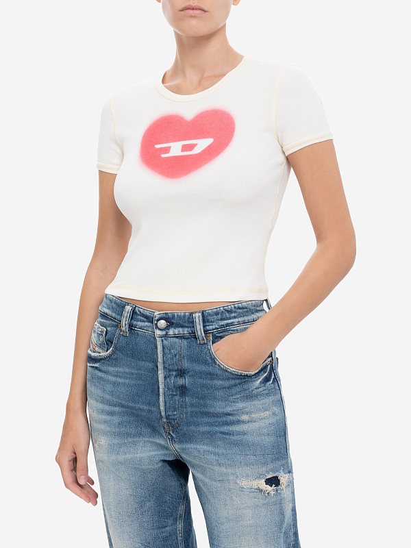 Футболка жен Diesel A12836 0SQAD 1AM - 2