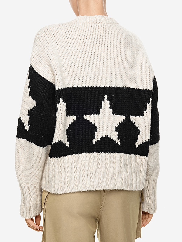 Свитер жен N21 A023 7178 1103 BIANCO LATTE - 4
