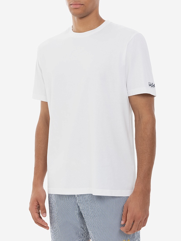 Футболка муж MC2 Saint Barth DOV0009 00049H SB 01N EMB - 1