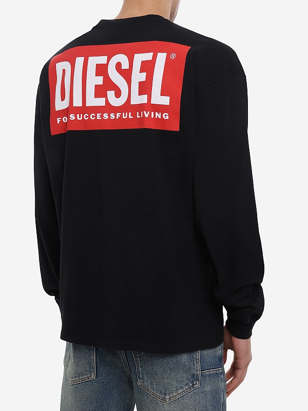 Футболка с длинным рукавом муж Diesel A20037 0EPCA 9XX - 4