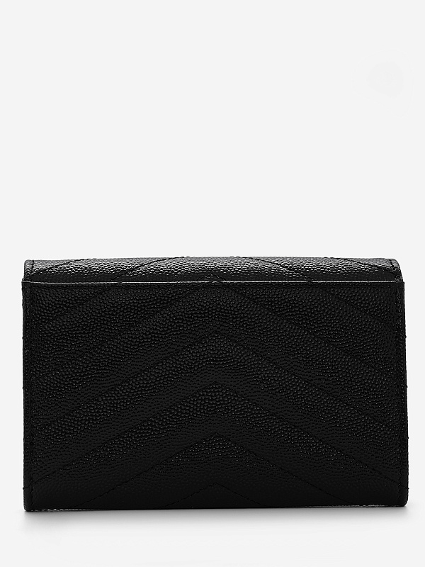 Кошелек жен Saint Laurent 414404/BOW011000 Nero - 2