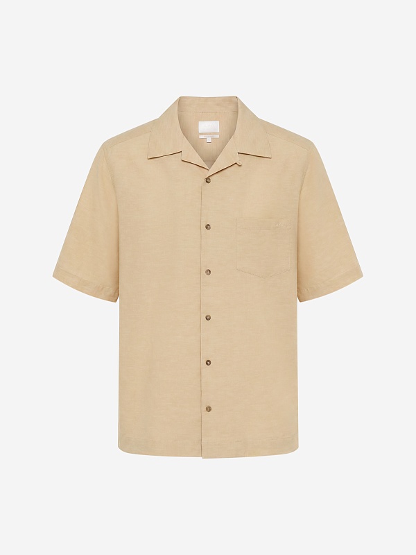 Рубашка муж A.P.C. COHNN-H12649 BAA BEIGE - 0