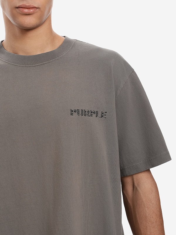 Футболка муж PURPLE P117-HGGZ425 GREY - 4