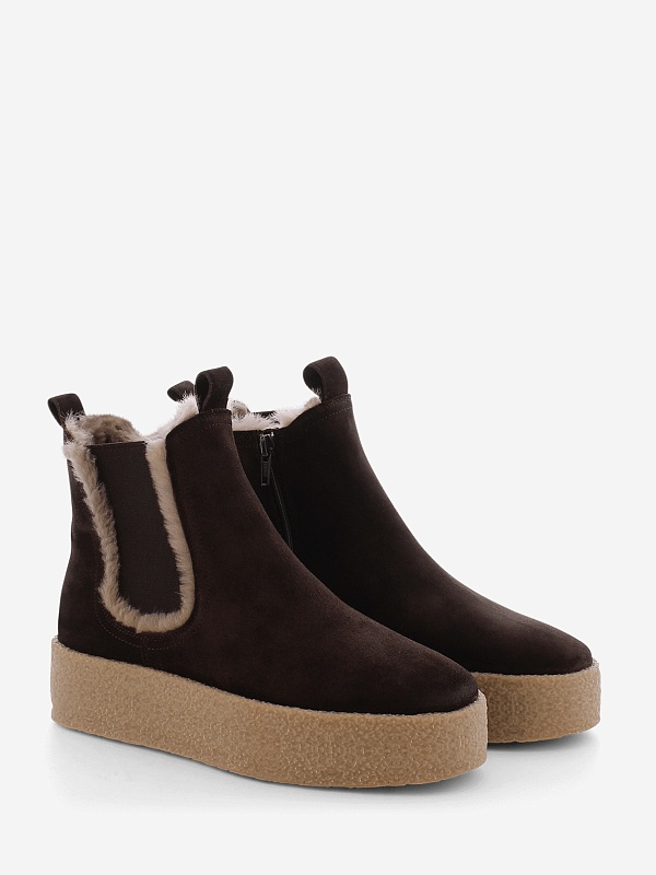 Ботинки жен Kennel & Schmenger 26640-658 pepe/camel Sohle honig - 1