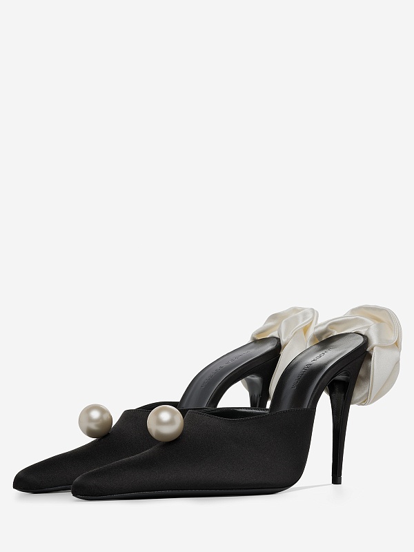 Мюли (каблук) жен Magda Butrym 531723 BLACK - 3