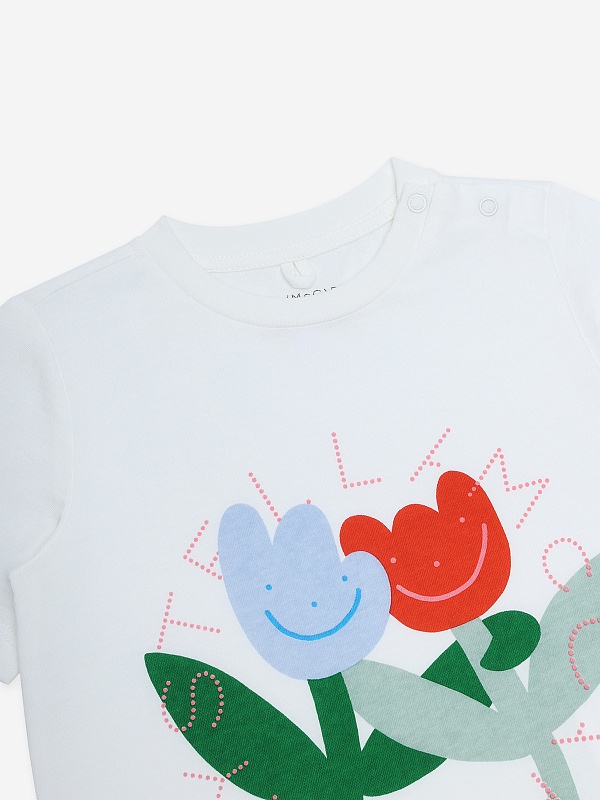 Футболка дев Stella McCartney TY8121 Z0434 101 - 3