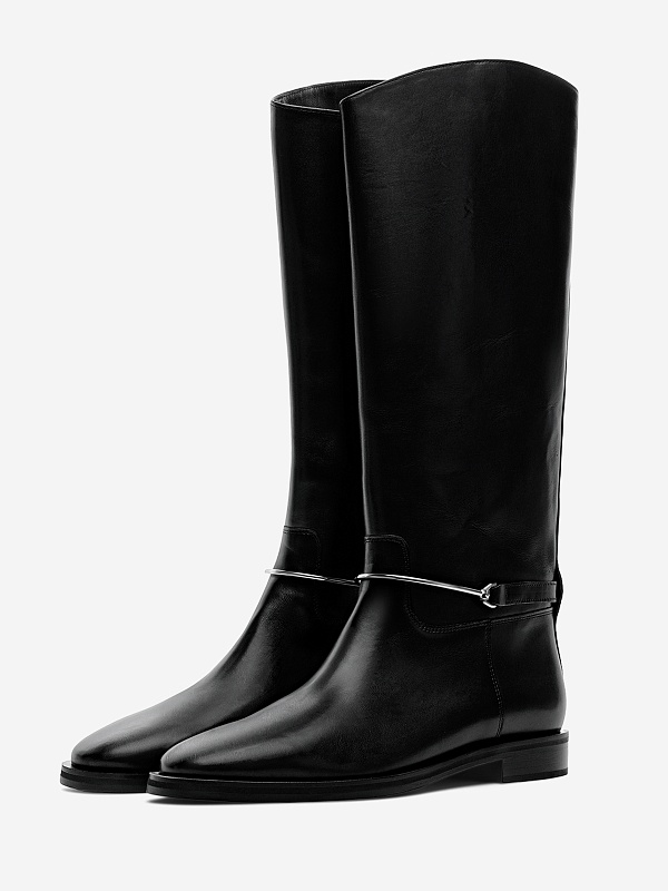 Сапоги жен Kennel & Schmenger 38800-220 schwarz/silver Sohle schwarz - 2