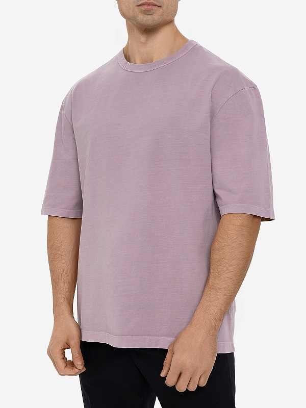 Футболка муж Officine Generale W24MTEE205PRE SUNSET BERRY - 3