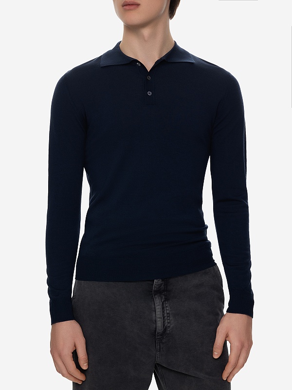 Поло с длинным рукавом муж Barena Venezia KNU4571 0429 170 - 3