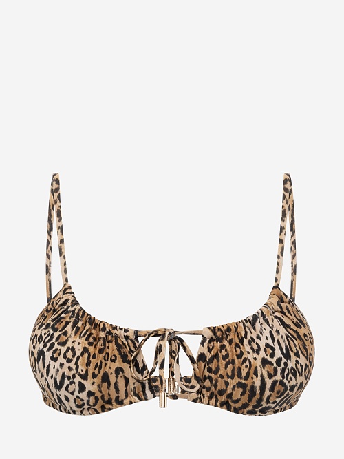 Бюстгальтер жен Melissa Odabash Egypt Top Cr Cheetah - 0