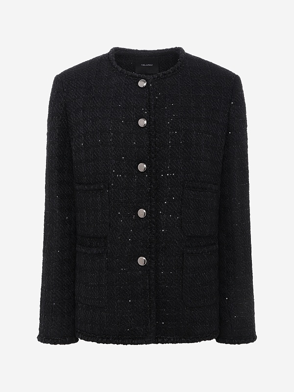 Жакет жен THELAURENT THL25JCBK23 BLACK - 0