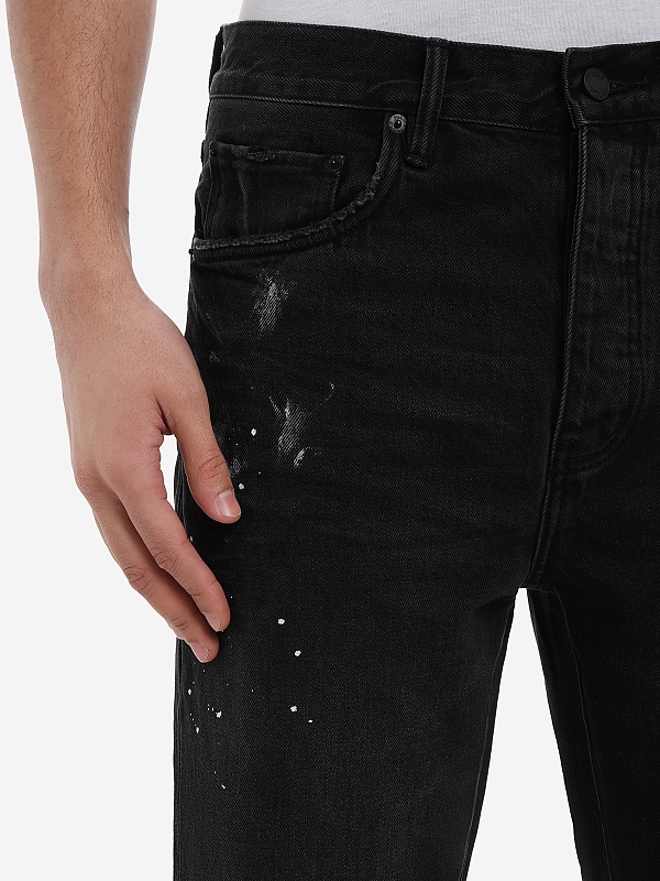 Джинсы муж PURPLE P011-BRKS526 BLACK - 5