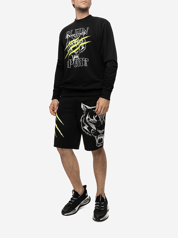 Толстовка муж Philipp Plein Sport SADC MJO1163 SJO001N 02 black - 1