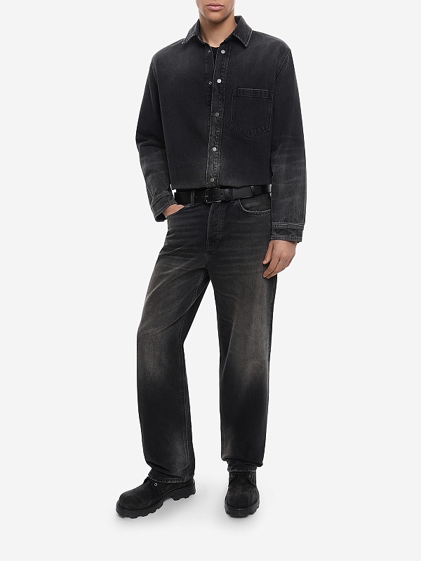 Рубашка муж Haikure HEM06058DF174L0925 PASADENA BLACK - 1