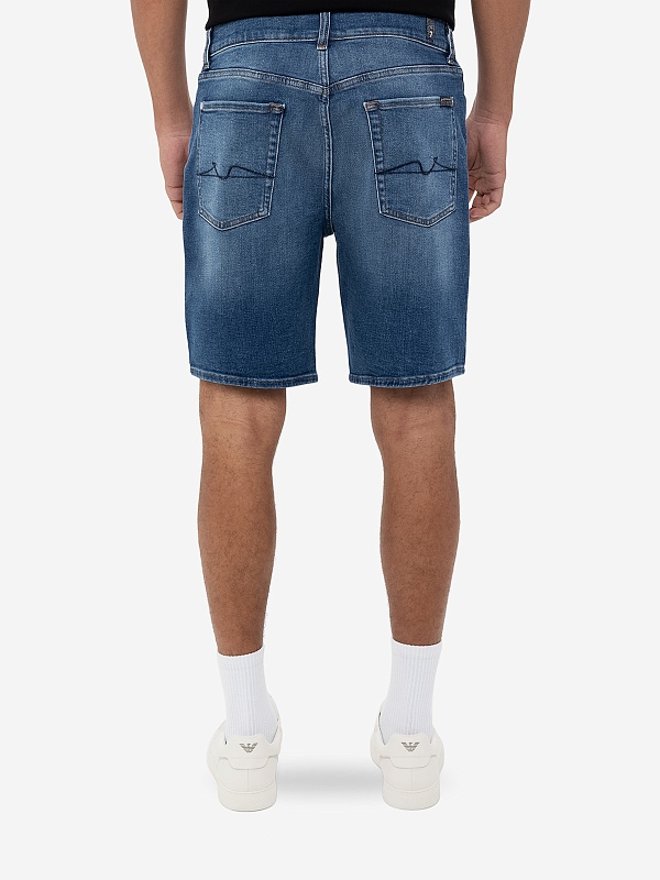 Шорты муж 7 For All Mankind JSSRA500VI MID BLUE - 4
