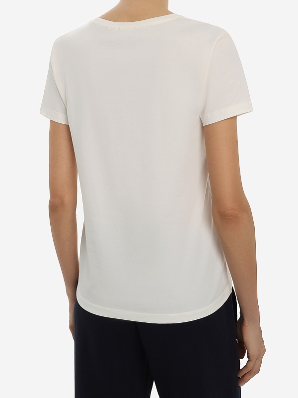 Футболка жен Emporio Armani EW000408 AF10881 U0011 WHITE - 3