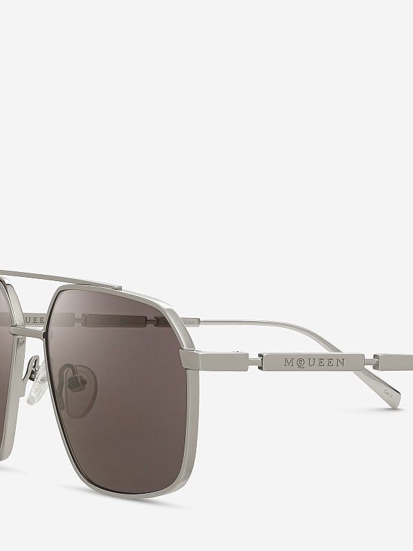 Солнцезащитные очки Alexander McQueen AM0477S 001 59 16 145 - 3