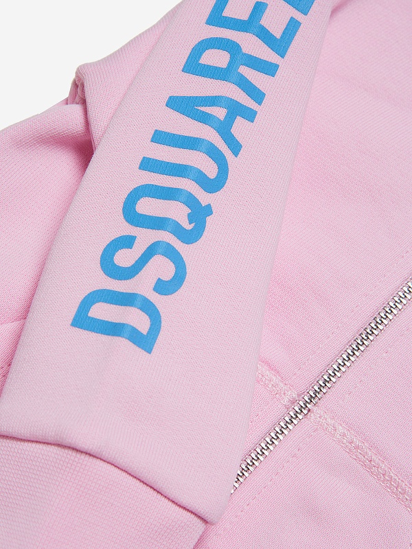 Толстовка на молнии дет Dsquared2 DQ1764 D0A4D DQ326 - 2