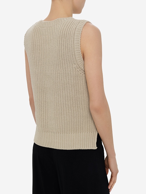 Топ жен Officine Generale S24WKNT302 STONE - 4