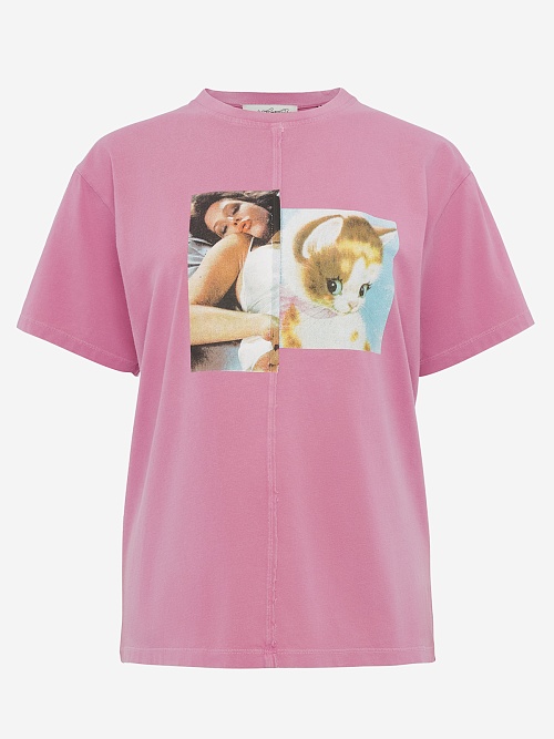 Футболка муж Carne Bollente SS25ST0201 Off-Pink - 0