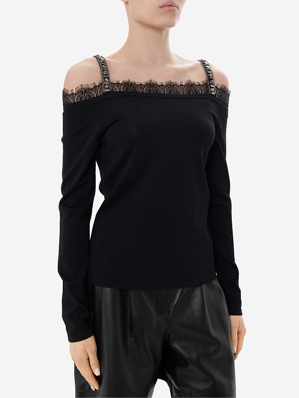 Лонгслив жен Alberta Ferretti 0949 6604 A0555 - 3