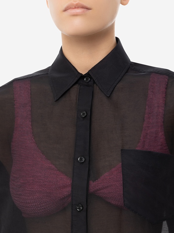 Рубашка жен Paramidonna CR25JSBL BLACK - 5