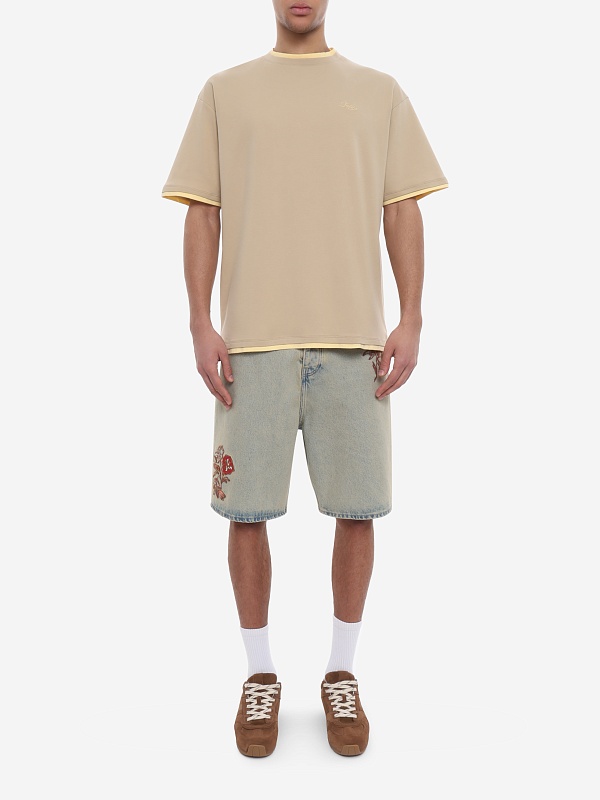 Футболка муж Drôle de Monsieur J-TS288-CO002-BG BEIGE - 1