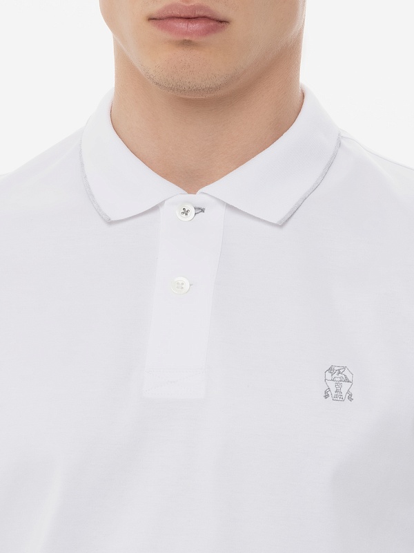 Поло муж Brunello Cucinelli M0B139779G ct489 - 5