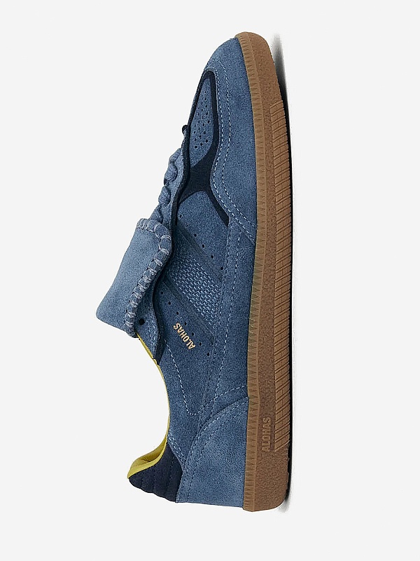 Кеды муж ALOHAS S100917-02 Suede Blue - 4