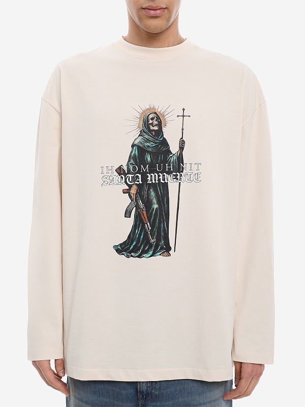 Футболка с длинным рукавом муж IH NOM UH NIT NUS26216 C74_BUTTER CREAM - 4