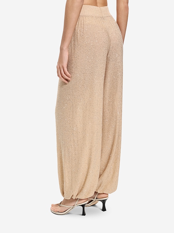 Брюки жен Burka kn26-tr002 Бежевый - 3