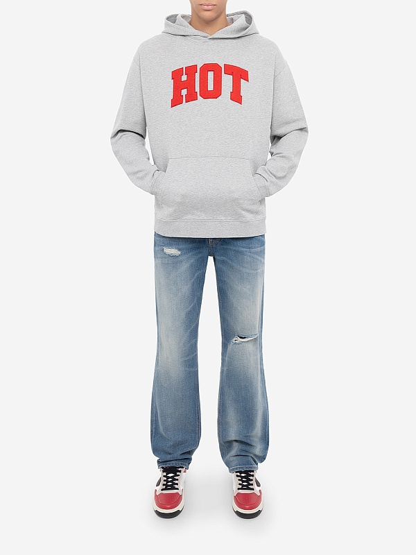 Полуботинки Philippe Model LYLUCL11 LYON LOW MAN RECYCLE' MIXAGE BLANC ROUGE - 7