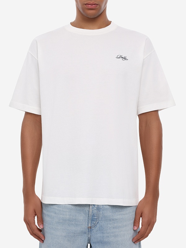Футболка муж Drôle de Monsieur L-TS324-CO311-OW OFF WHITE - 3
