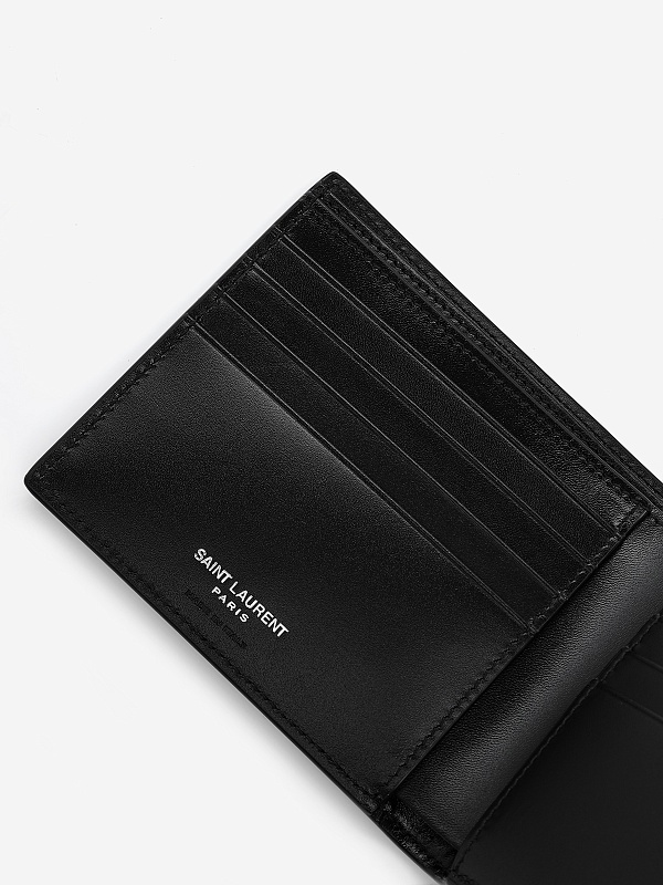Кошелек муж Saint Laurent 453276/0SX0E1000 Nero - 3