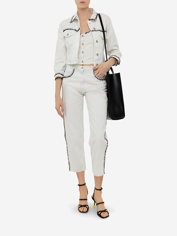 Куртка джинсовая жен MSGM 3442MDH233L 237289 82 - 2