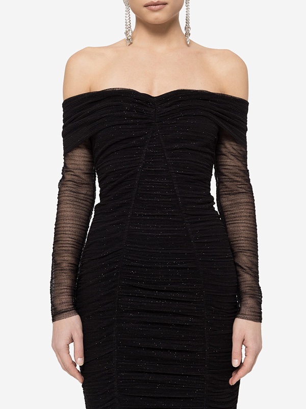 Платье жен Nissa RS16148 black - 3