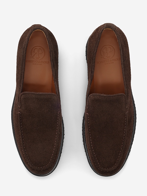 Лоферы муж ROBERTO di PAOLO 110MOCMINIMA BROWN - 4