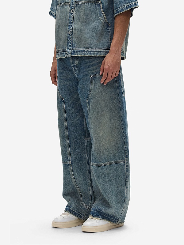 Джинсы муж PURPLE M0022-WOSB226 LT INDIGO - 2