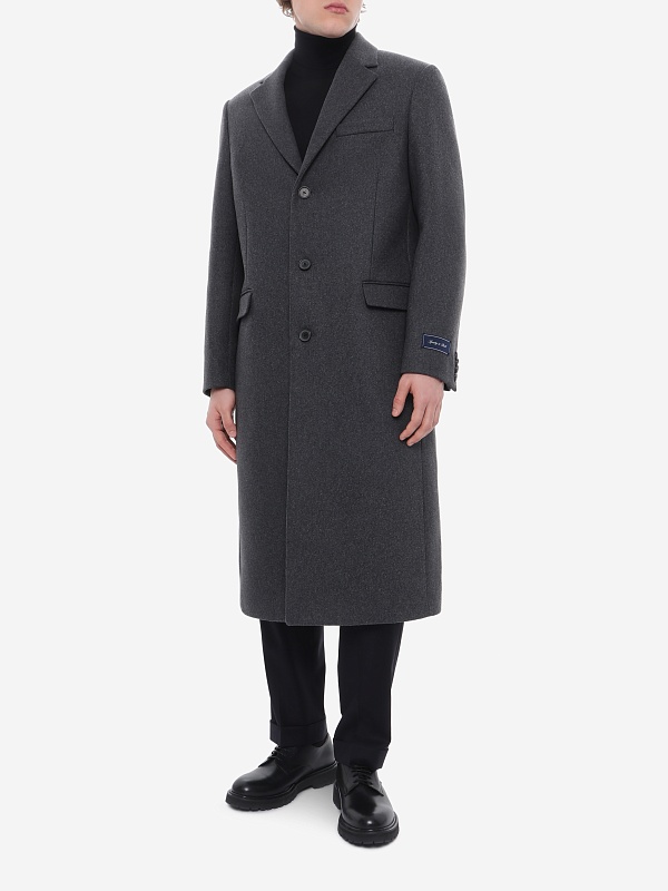 Пальто муж Sporty & Rich OW04962326GY11 Dark Grey - 2