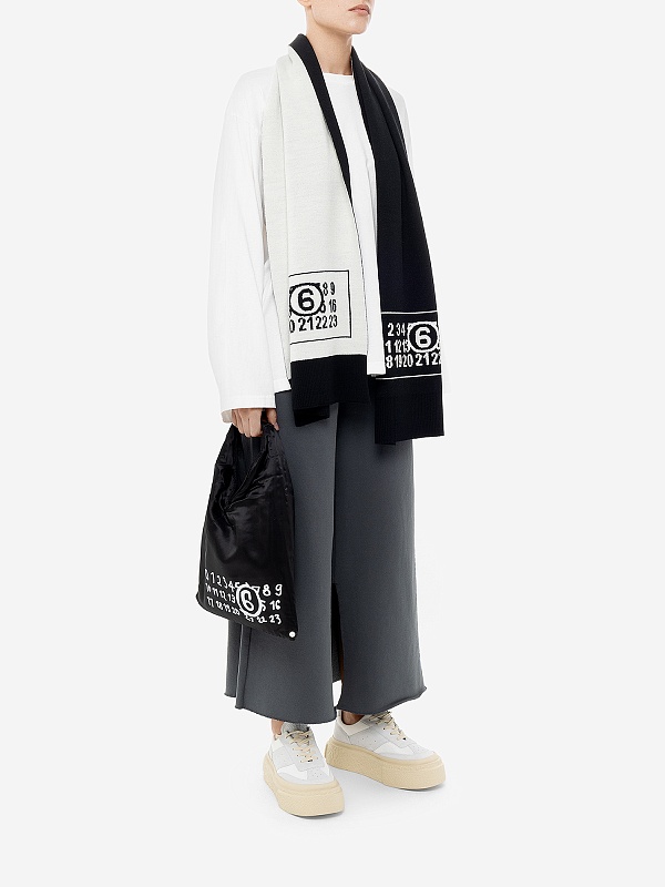 Шарф жен MM6 S52TE0055 M13050 900J - 2