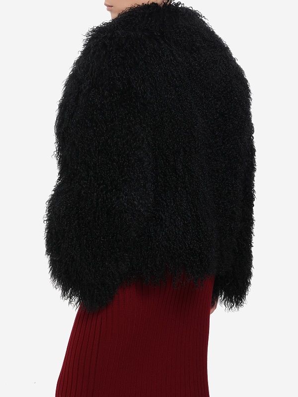 Шуба жен Burka AN-2405B/55BR Черный - 3