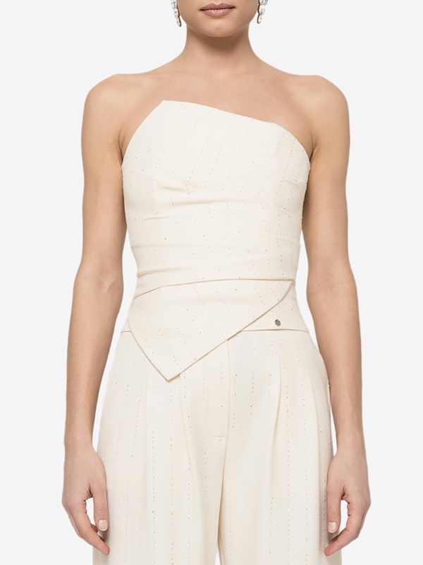 Топ жен Nissa tops1349 white - 3