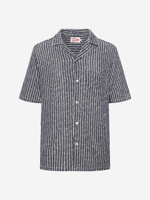Рубашка муж MC2 Saint Barth AEJJH4 STRIPES 61 - 0