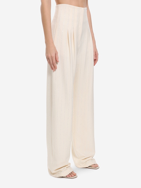 Брюки жен Nissa PS1348 white - 3