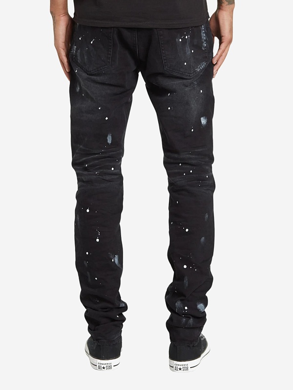 Джинсы муж PURPLE P011-BRKS526 BLACK - 2