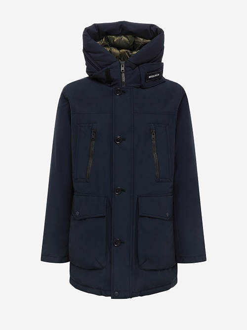 Парка муж Woolrich CFWOOU0866MRUT0001 MELTON BLUE - 0