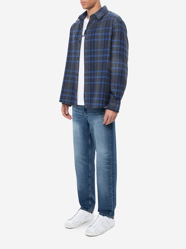 Полуботинки Philippe Model PRLUV022 PRSX LOW MAN VEAU BLANC NOIR - 8
