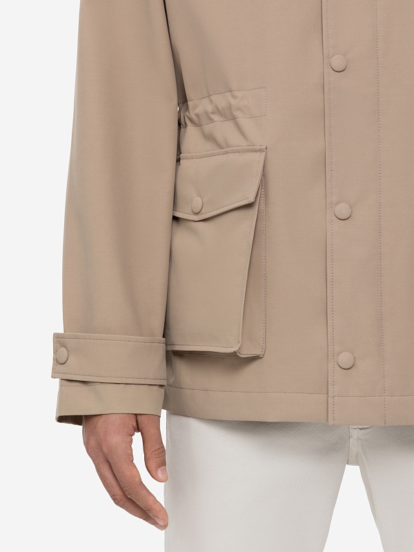 Куртка муж Officine Generale S25MOTW603PRE KHAKI - 4