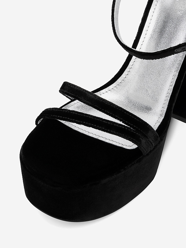Босоножки (платформа) жен Philosophy Di Lorenzo Serafini 3204 5780 A0555 Black - 6