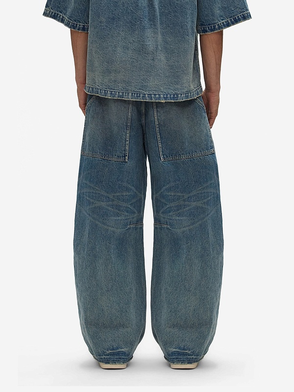 Джинсы муж PURPLE M0022-WOSB226 LT INDIGO - 3